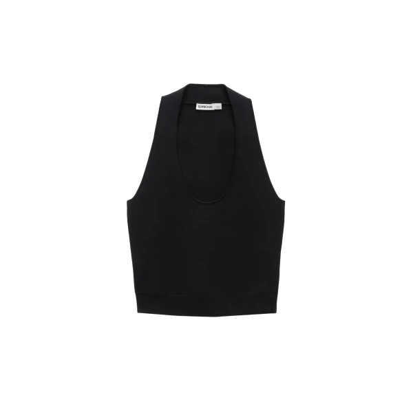 SIMKHAI Lynden Knit Tank in Black