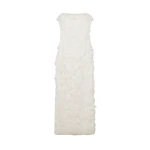 SIMKHAI Malvina Feather Gown in Ivory