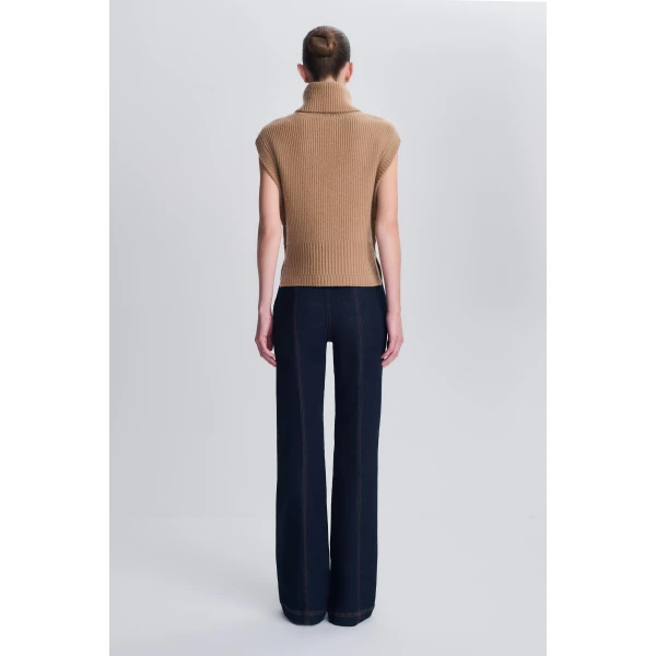 Maple Knit Top in Camel - Image 5