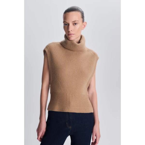 Maple Knit Top in Camel - Image 6