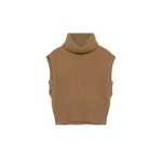 SIMKHAI Maple Knit Top in Camel
