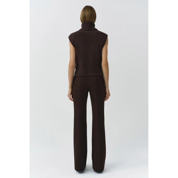 Maple Knit Top in Chocolate - Image 5