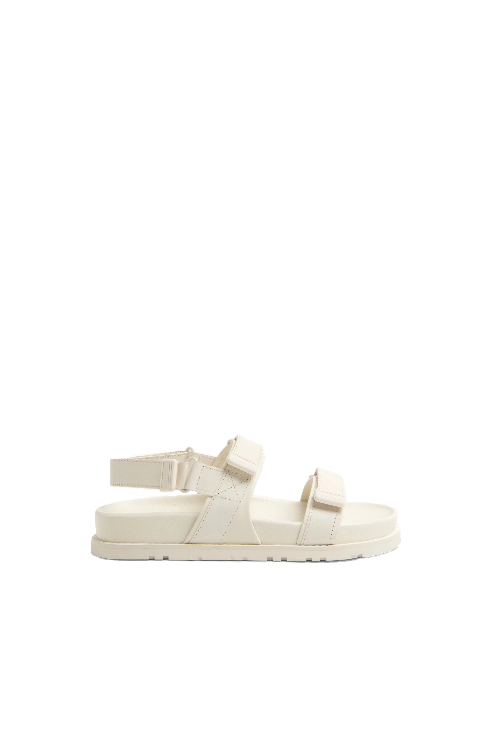 SIMKHAI Maris Leather Strappy Sport Sandal in Alabaster SIMKHAI Maris Leather Strappy Sport Sandal in Alabaster