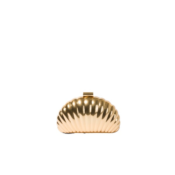 SIMKHAI Monet Clutch in Gold