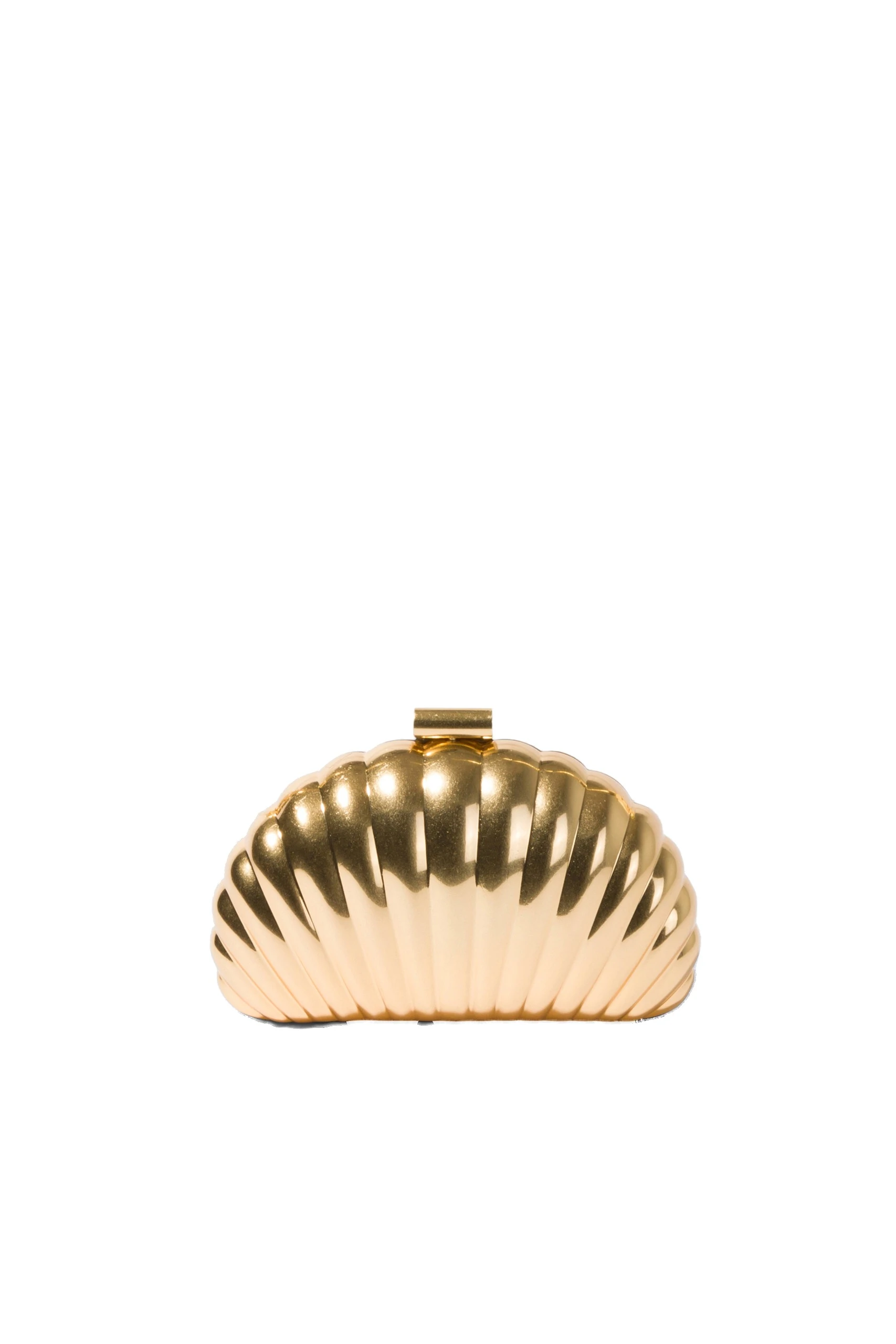 SIMKHAI Monet Clutch in Gold SIMKHAI Monet Clutch in Gold