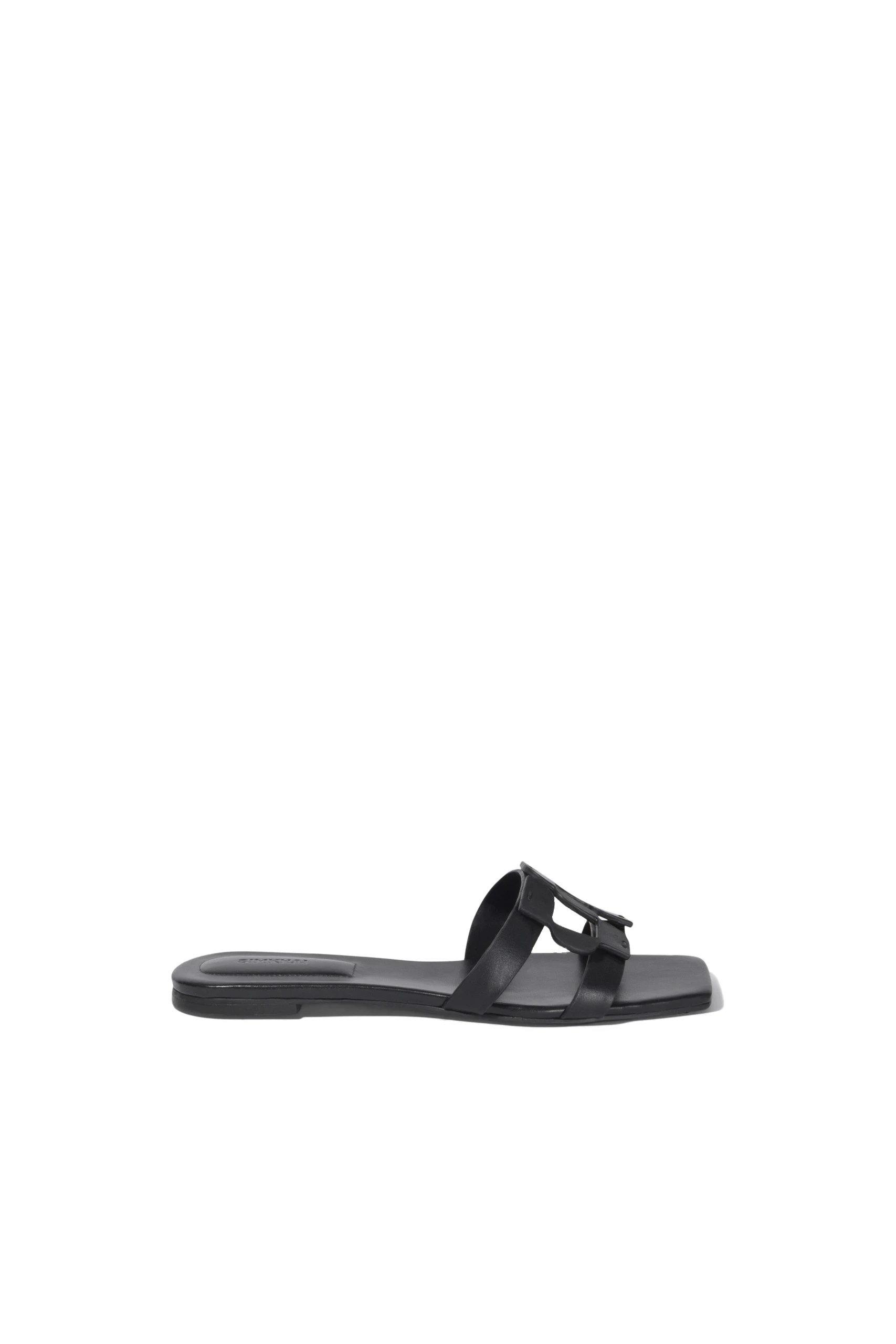 SIMKHAI Monogram Slide in Black SIMKHAI Monogram Slide in Black