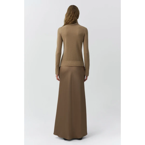 Nella Maxi Skirt in Ochre - Image 6