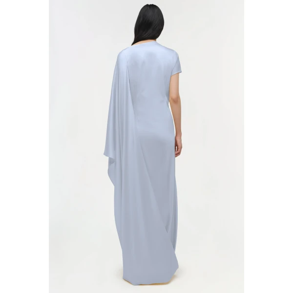 Ora Gown in Periwinkle Sky - Image 5