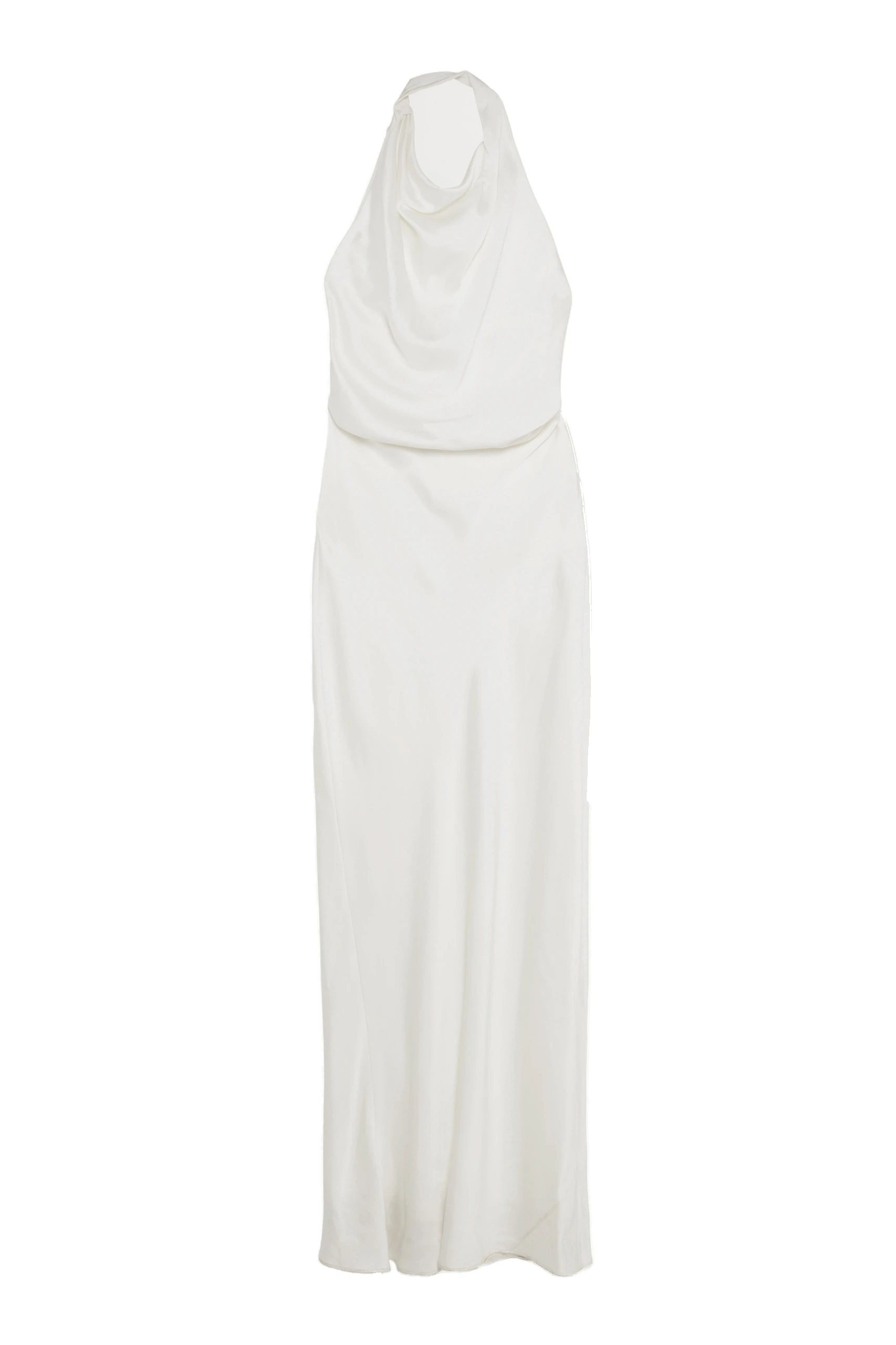 SIMKHAI Reannon Satin Gown in Ivory SIMKHAI Reannon Satin Gown in Ivory