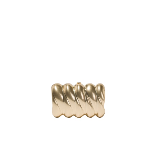 SIMKHAI Reya Clutch in Gold