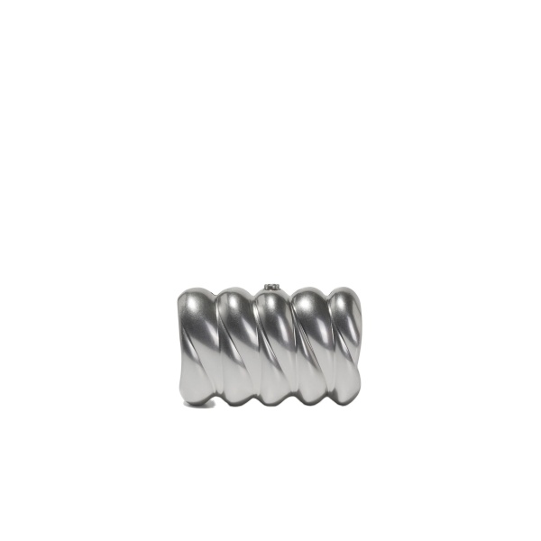 SIMKHAI Reya Clutch in Silver