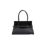 SIMKHAI River Suede Shoulder Bag in Black