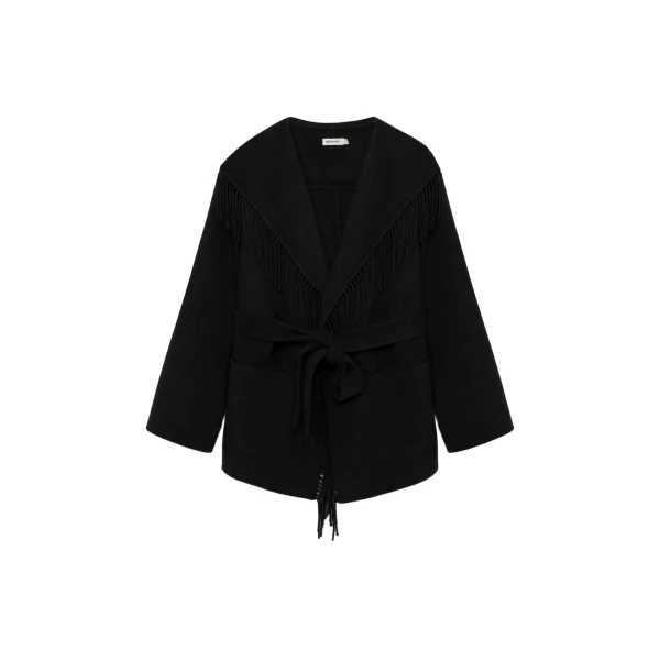 SIMKHAI Rowen Jacket in Black