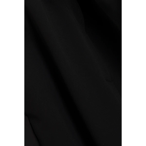 Sabela Satin Crepe Wide Leg Pant in Black - Image 6