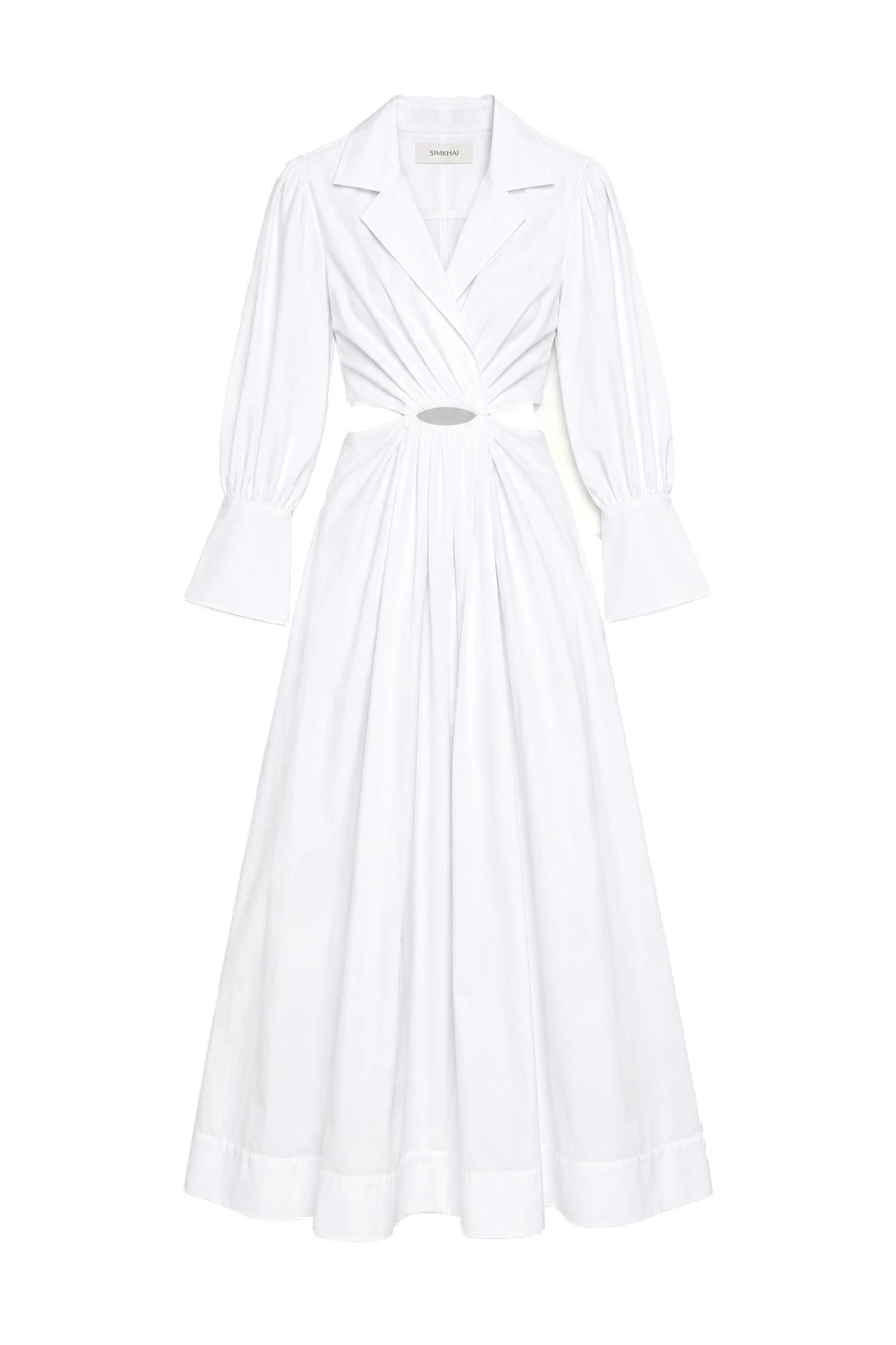 SIMKHAI Signature Alex Dress in White SIMKHAI Signature Alex Dress in White