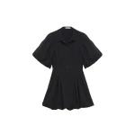SIMKHAI Signature Cleo Dress in Black
