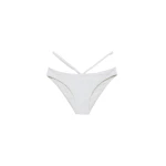 SIMKHAI Signature Emmalynn Bikini Bottom in White