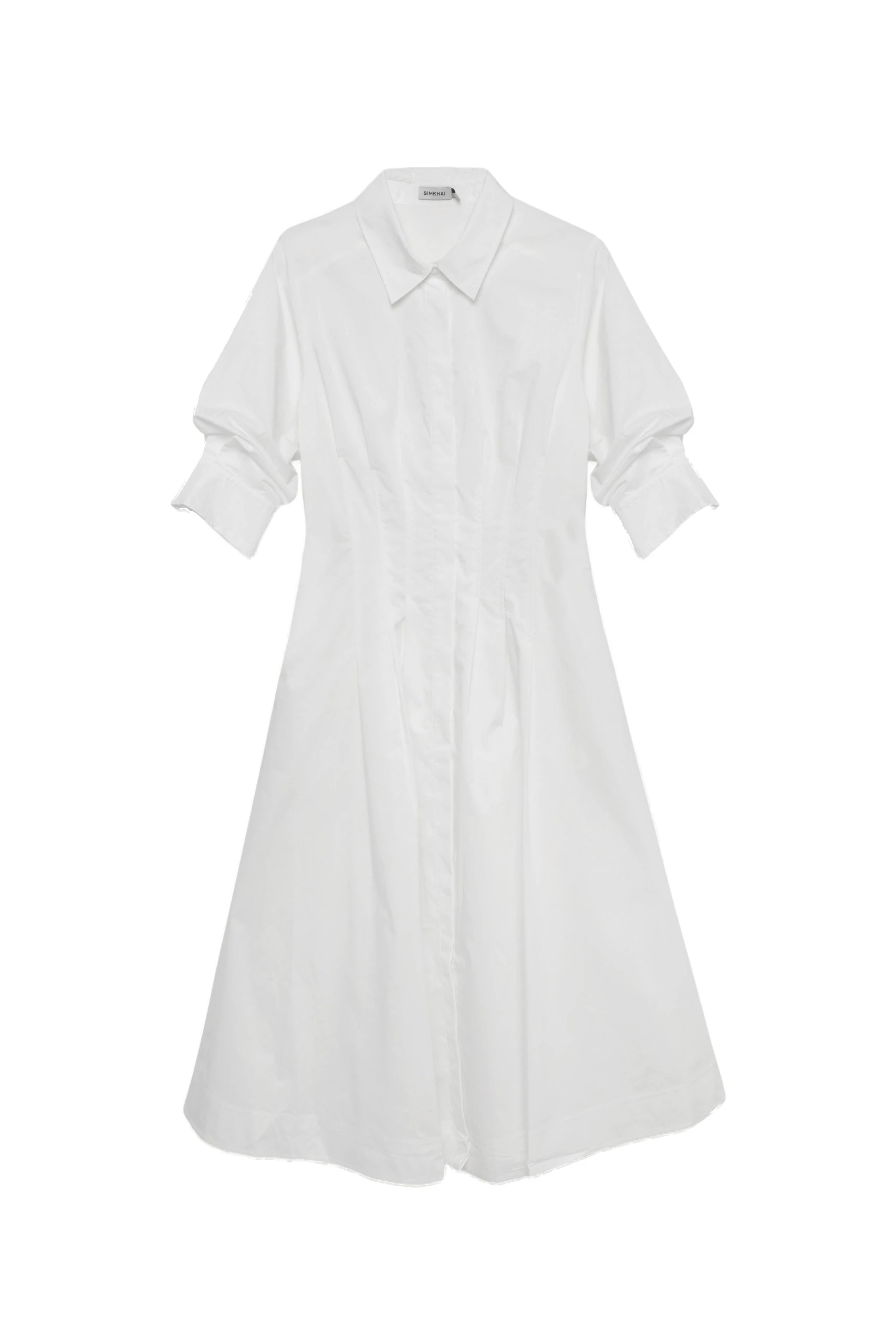 SIMKHAI Signature Jazz Dress in White SIMKHAI Signature Jazz Dress in White
