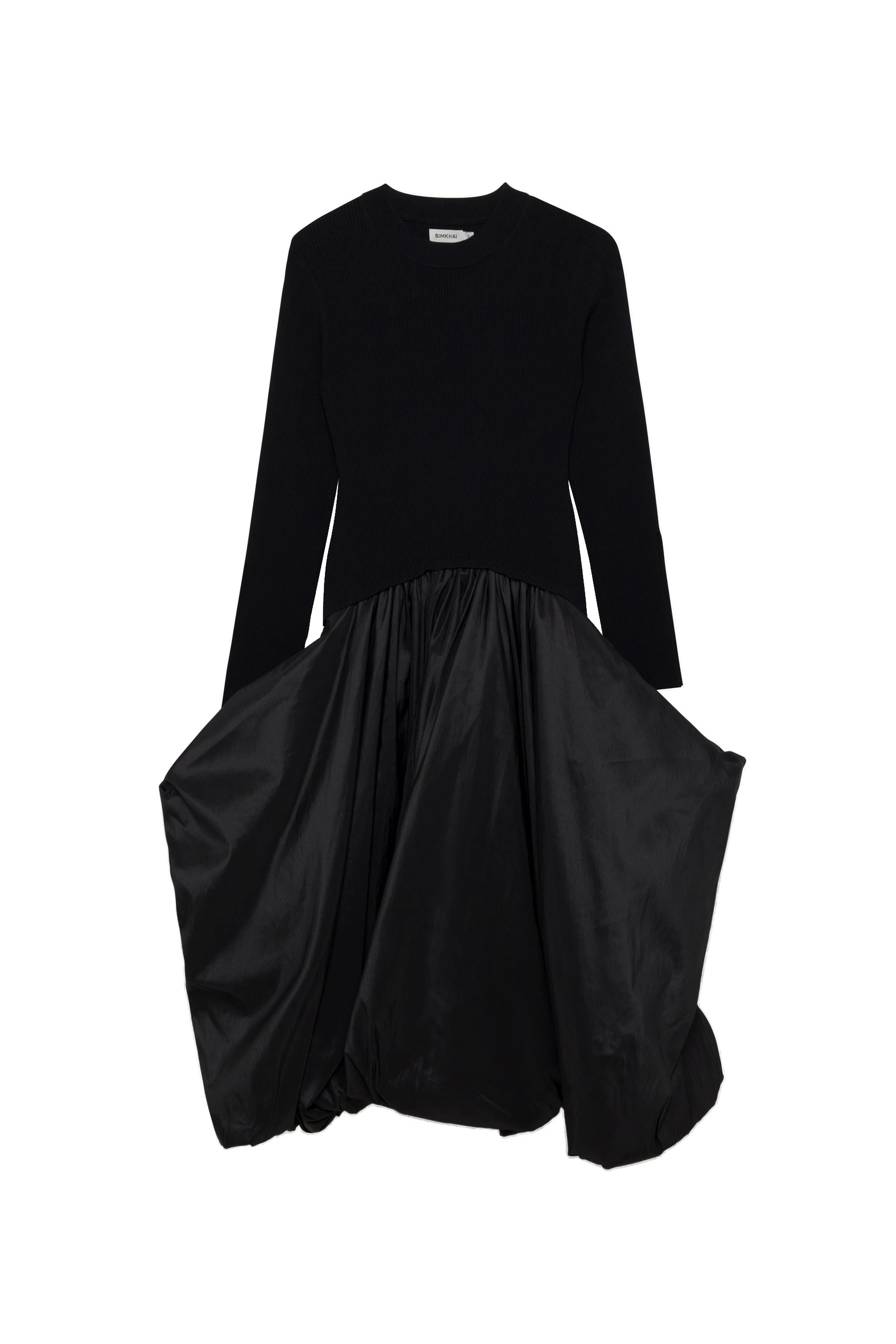SIMKHAI Signature Kenlie Dress in Black SIMKHAI Signature Kenlie Dress in Black