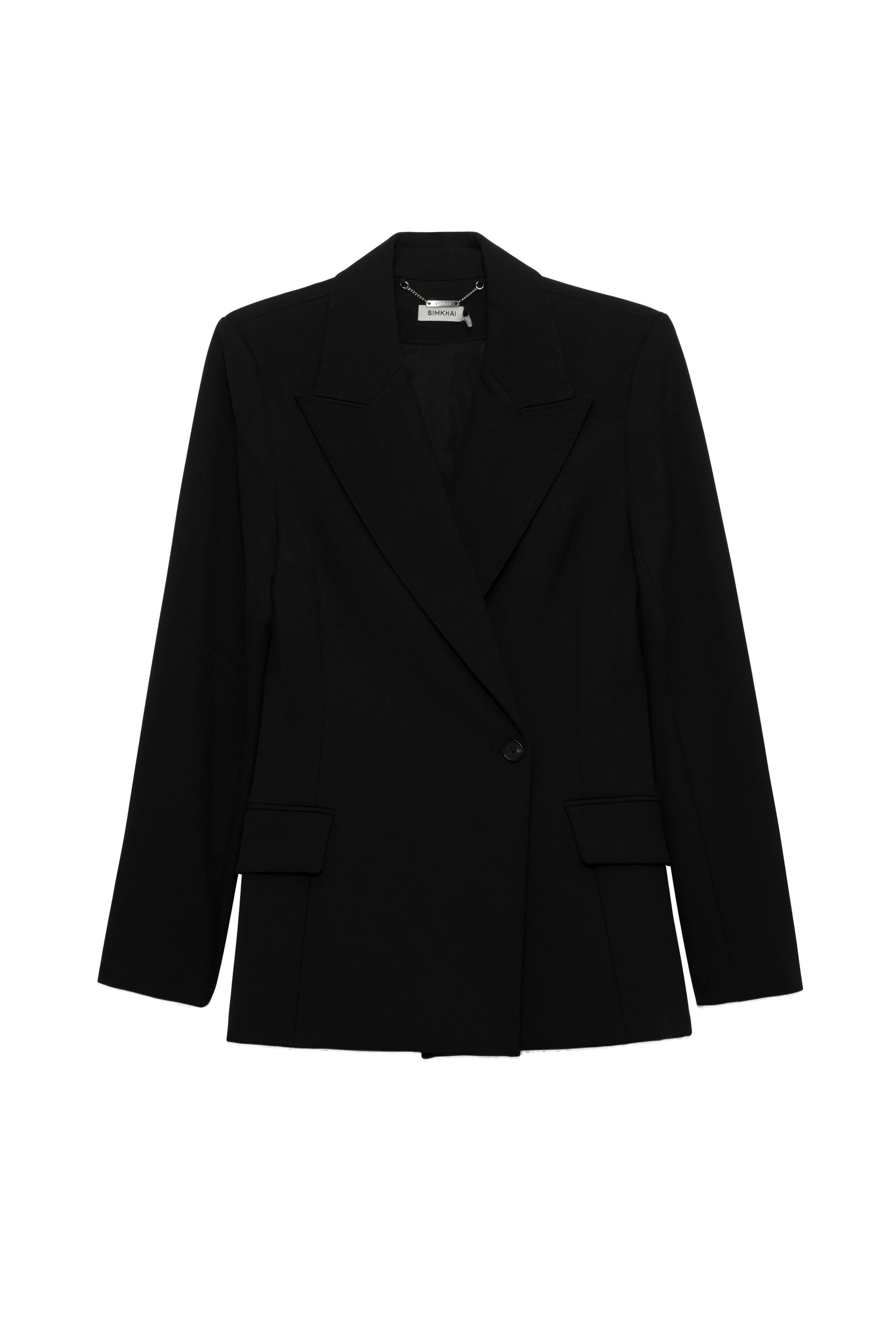SIMKHAI Surabhi Hourglass Blazer in Black SIMKHAI Surabhi Hourglass Blazer in Black