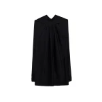 SIMKHAI Toni Satin Mini Dress in Black