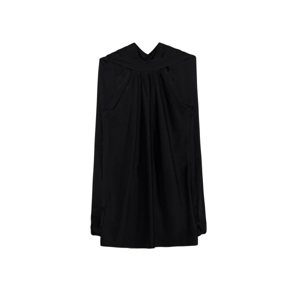 SIMKHAI Toni Satin Mini Dress in Black