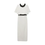 SIMKHAI Vantrel Embellished Gown in Ivory