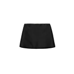 SIMKHAI Viana Mini Skirt in Black Frost Multi