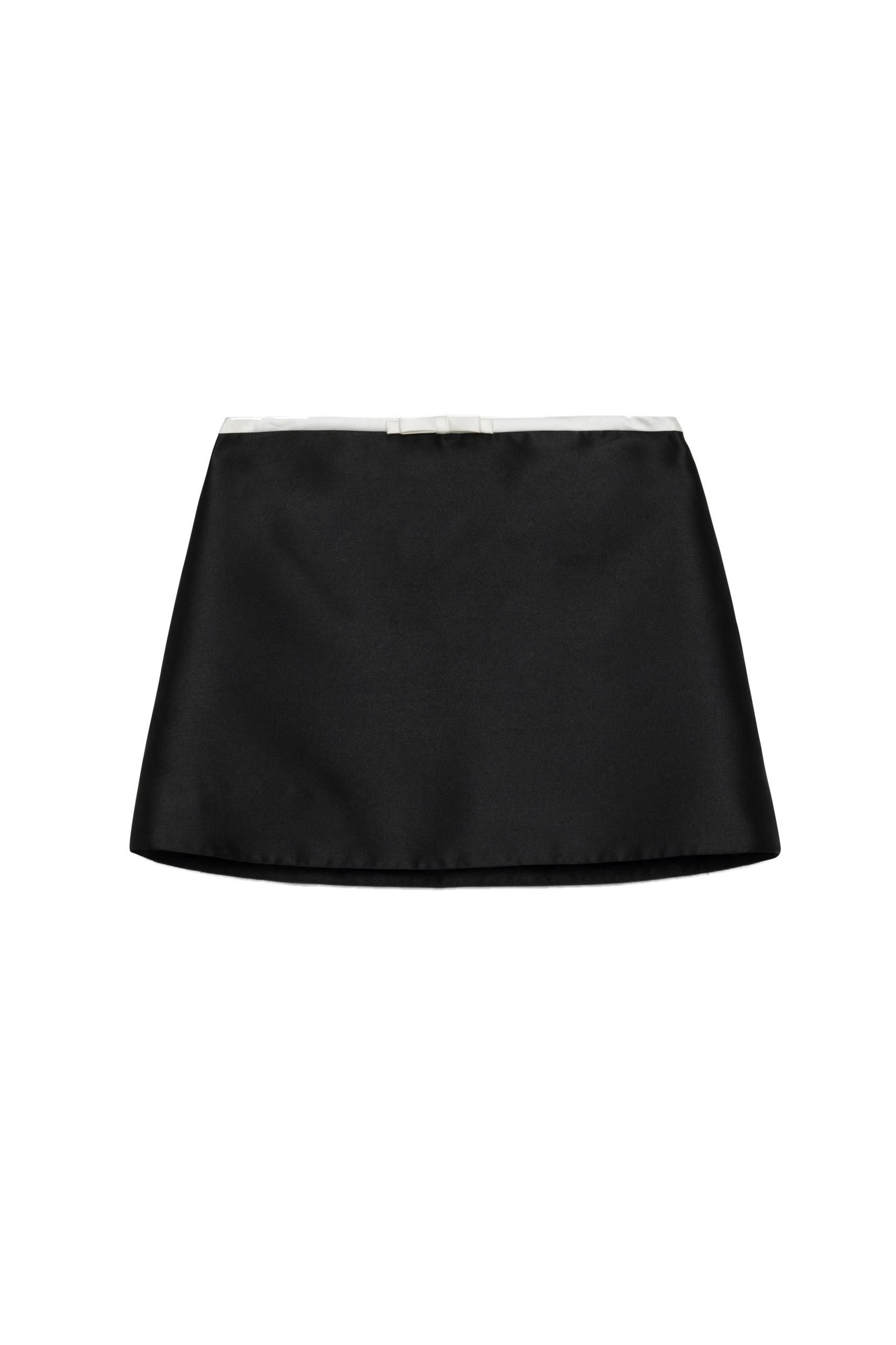 SIMKHAI Viana Mini Skirt in Black Frost Multi SIMKHAI Viana Mini Skirt in Black Frost Multi