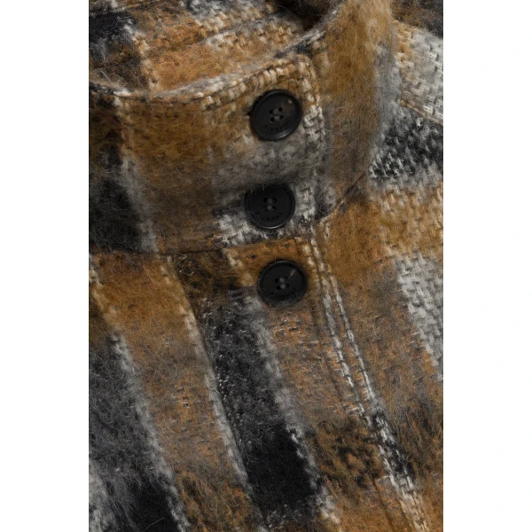 Virelle Plaid Jacket in Grey Multi - Image 6