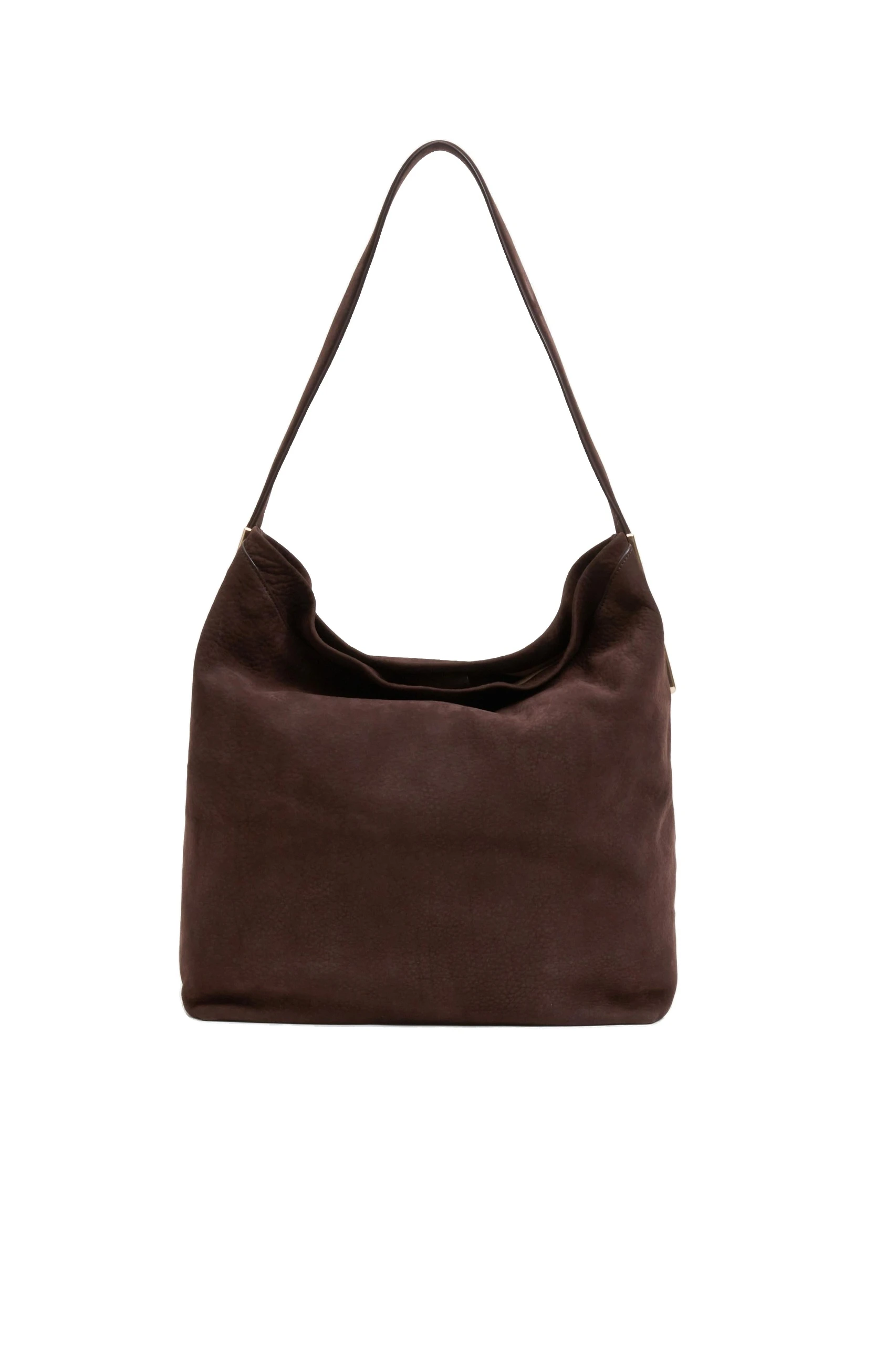 SIMKHAI Wynn Nubuck Leather Bucket Bag in Marrone SIMKHAI Wynn Nubuck Leather Bucket Bag in Marrone