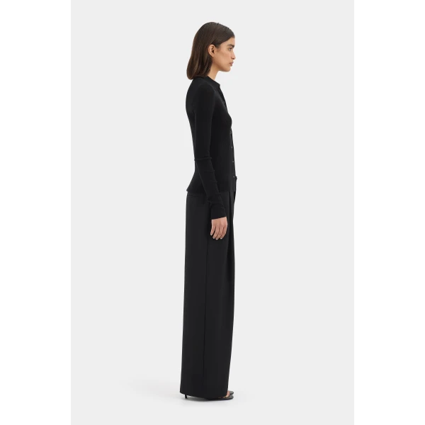 SIR the Label Aela Cardigan in Black | Cardigan | Luxury Shoes 