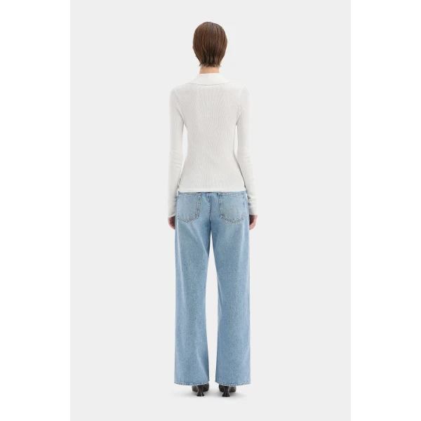 SIR the Label Aela Cardigan in Ivory | Cardigan | Luxury Shoes 