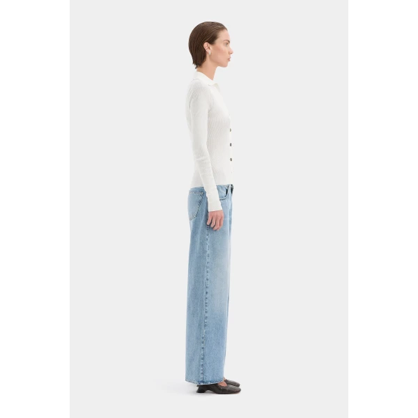 SIR the Label Aela Cardigan in Ivory | Cardigan | Luxury Shoes 