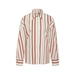 SIR the Label Alva Long Sleeve Shirt in Laila Stripe | Shirts | Luxury Shoes 