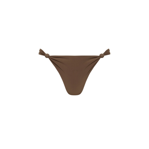 SIR the Label Amado Beaded Brief in Mocha | Bikini | Luxury Shoes 