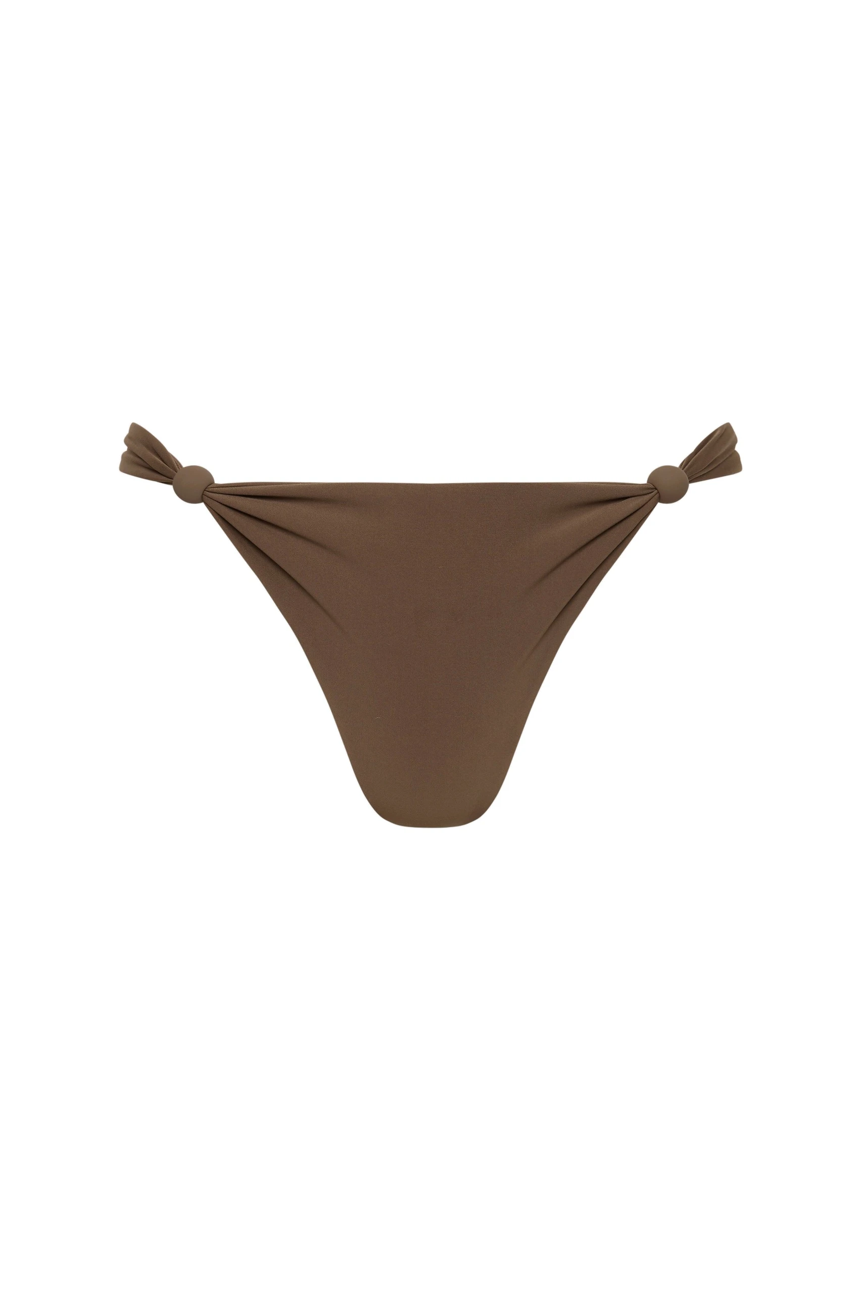 SIR the Label Amado Beaded Brief in Mocha SIR the Label Amado Beaded Brief in Mocha | Bikini | Luxury Shoes
