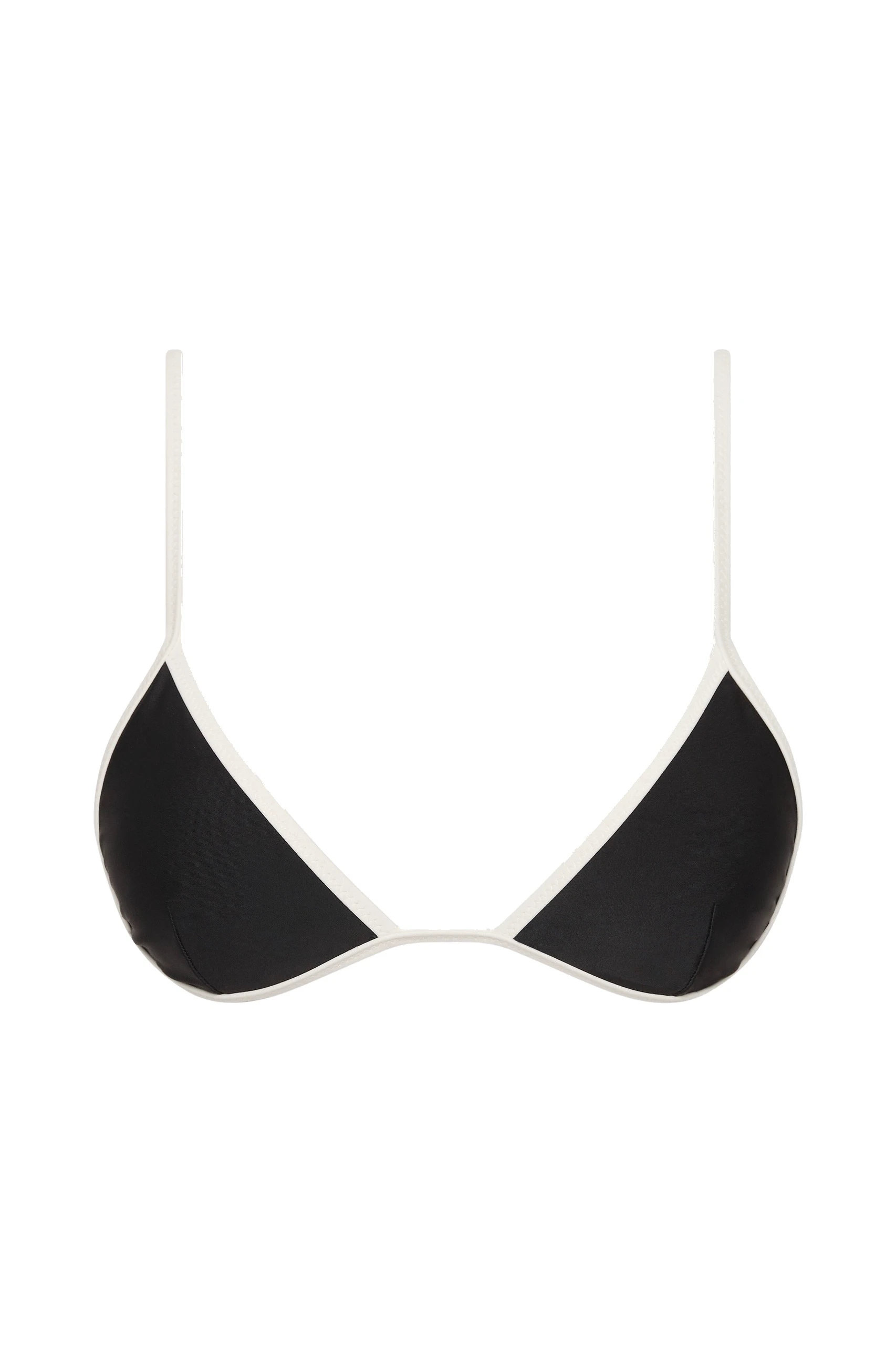 SIR the Label Ari Reversible Tie Triangle Top in Black and Carob SIR the Label Ari Reversible Tie Triangle Top in Black and Carob | Bikini | Luxury Shoes