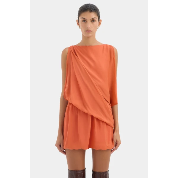 SIR the Label Arisa Mini Dress in Watermelon | Mini Dresses | Luxury Shoes 