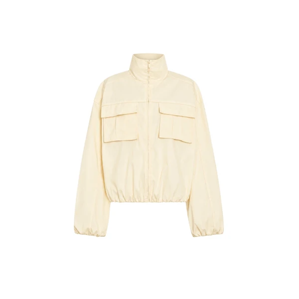 Arla Bomber Jacket in Cream