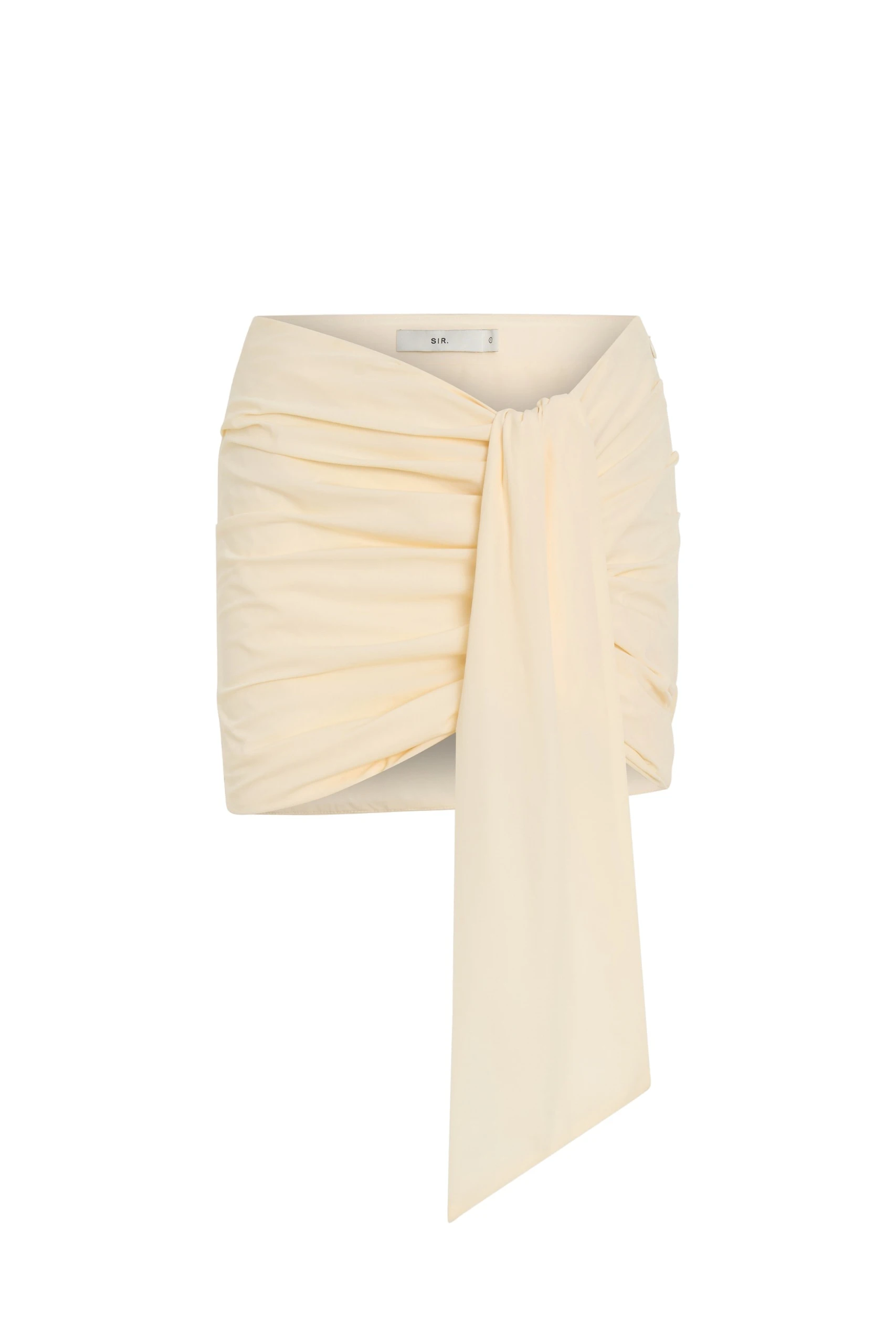 SIR the Label Arla Gathered Mini Skirt in Cream SIR the Label Arla Gathered Mini Skirt in Cream | Mini Skirts | Luxury Shoes