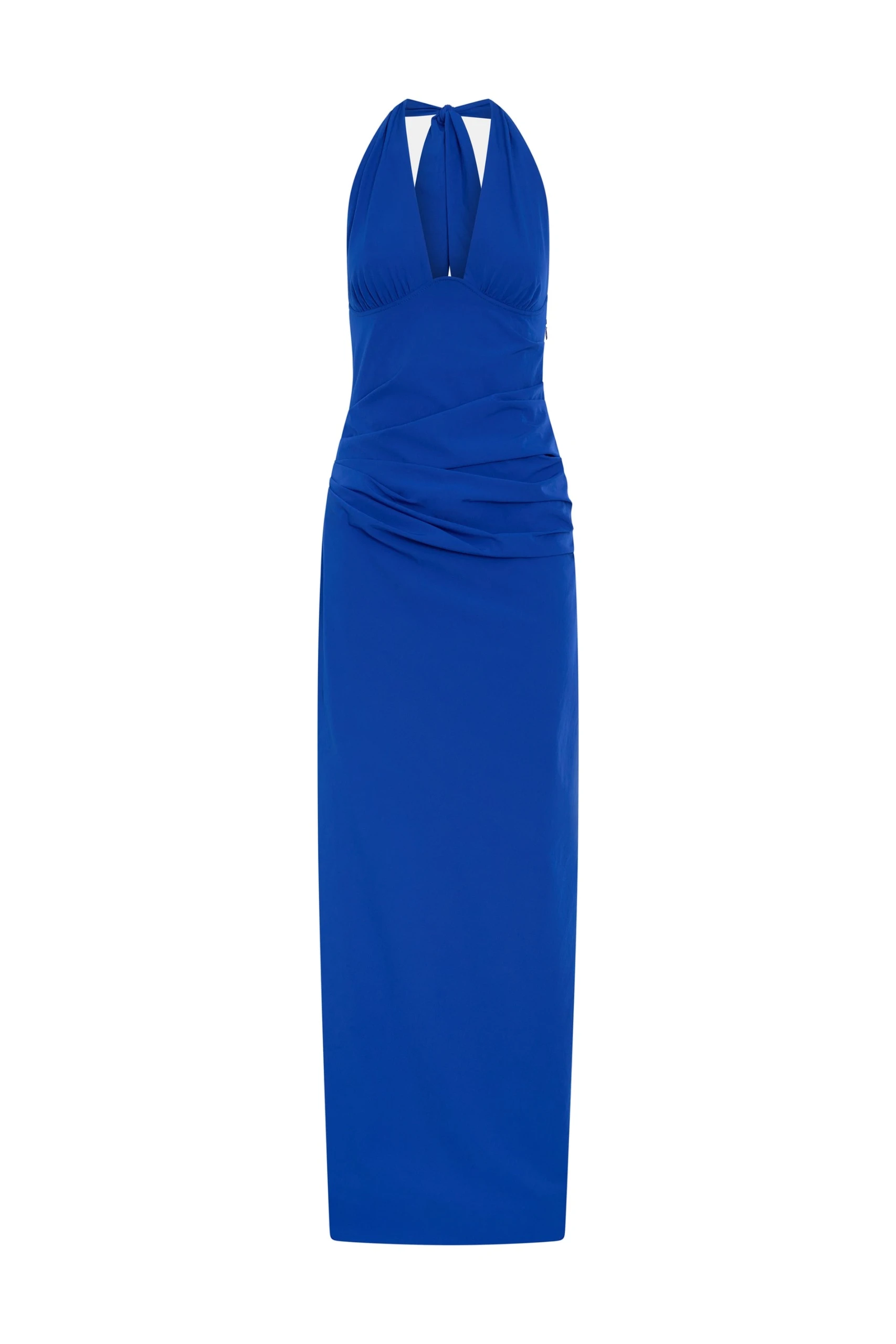 SIR the Label Arla Halter Gown in Cobalt SIR the Label Arla Halter Gown in Cobalt | Evening Gowns | Luxury Shoes