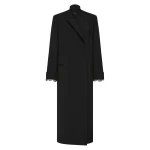 SIR the Label Axel Coat in Black | Wool Coat | Luxury Shoes 