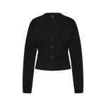 SIR the Label Ayana Gathered Cardigan in Black SIR the Label Ayana Gathered Cardigan in Black | Cardigan | Luxury Shoes