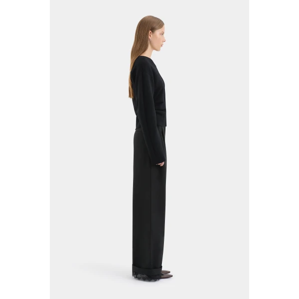 SIR the Label Ayana Sweater in Black | Sweaters | Luxury Shoes 