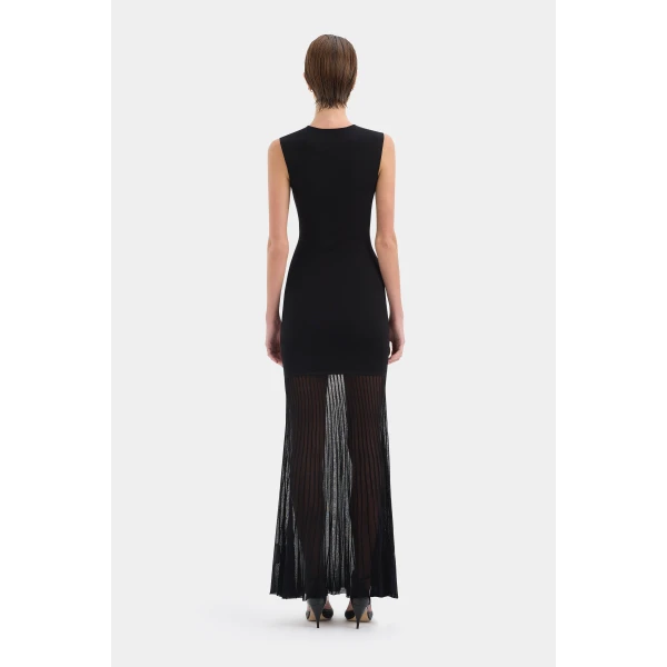 SIR the Label Aylu Maxi Dress in Black | Maxi Dresses | Luxury Shoes 