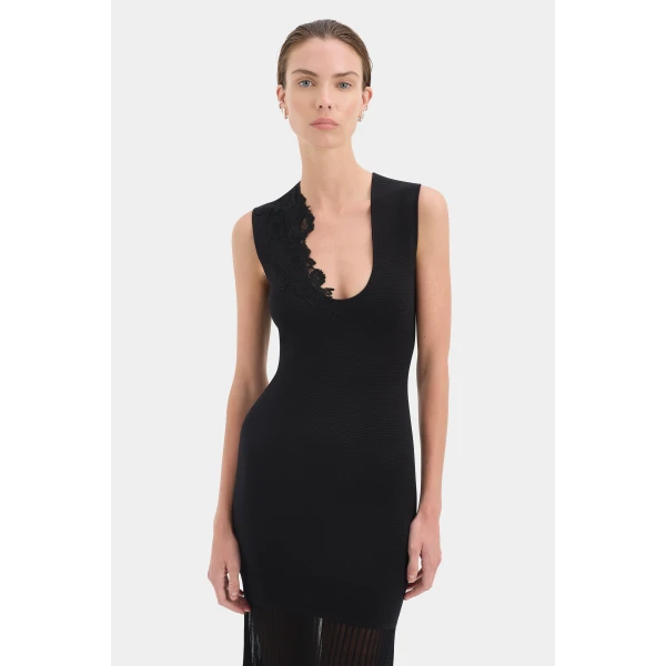 SIR the Label Aylu Maxi Dress in Black | Maxi Dresses | Luxury Shoes 