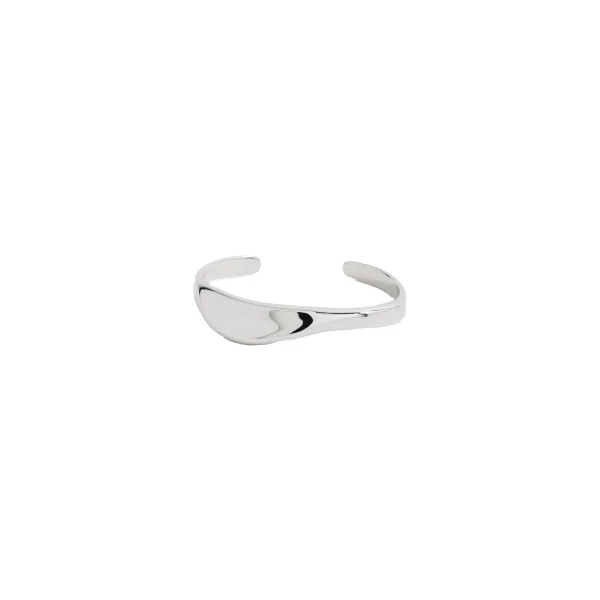 SIR the Label Baez Narrow Cuff in Silver | Cuffs | Luxury Shoes 