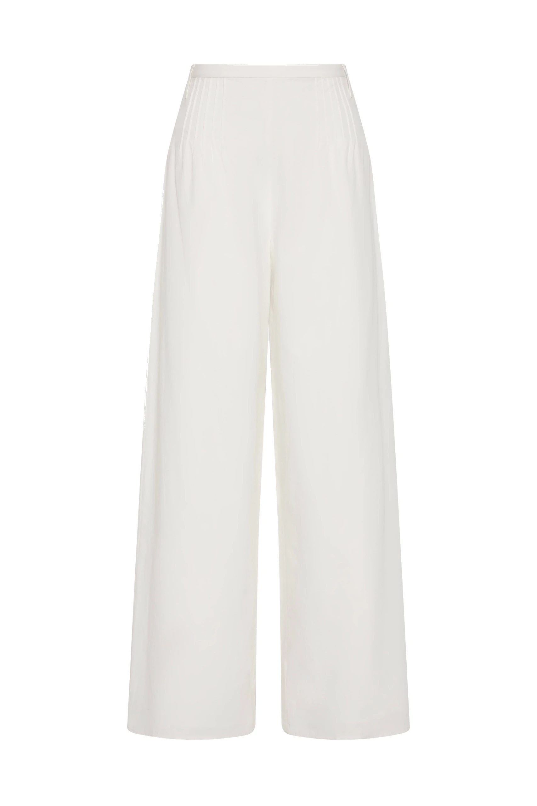 SIR the Label Beatrice Pintuck Pant in Ivory SIR the Label Beatrice Pintuck Pant in Ivory | Pants | Luxury Shoes