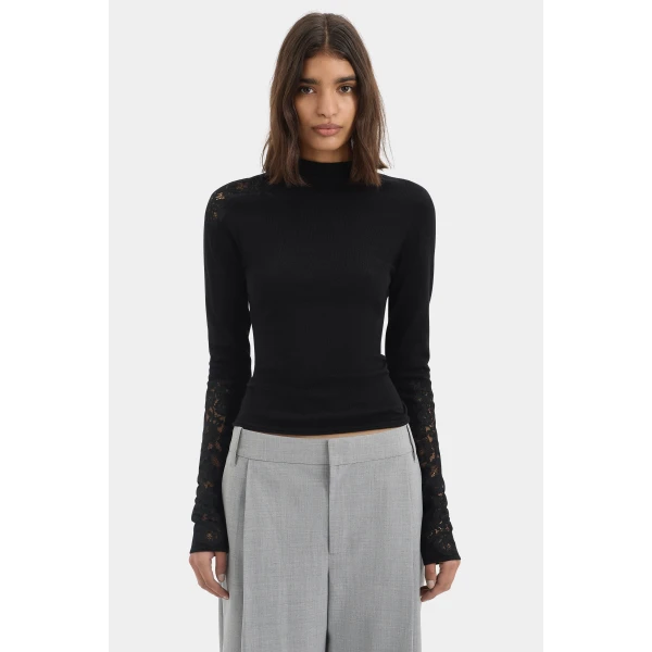 SIR the Label Belle Tailored Trouser in Grey Marle | Tailored pants | Luxury Shoes 